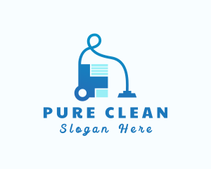 Housekeeping Vacuum Cleaner  logo design