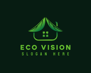 Eco House Realty logo design