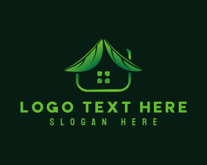 Eco Friendly - Eco House Realty logo design