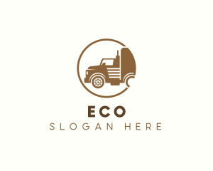 Truck Logistics Forwarding Logo