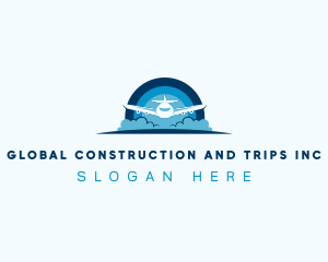 Travel - Arilplane Aviation Tourism logo design