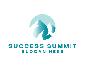 Snowy Mountain Summit logo design