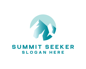 Snowy Mountain Summit logo design