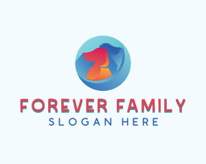 Adoption - Animal Dog Care logo design