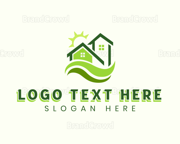 Real Estate Landscaping Logo