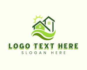 Real Estate Landscaping Logo