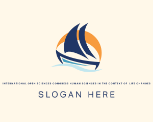 Ship - Nautical Sea Boat logo design