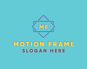 Diamond Square Frame logo design