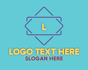 Glowing - Minimalist Simple Glow Letter logo design