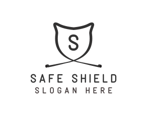 Professional Shield Feline logo design