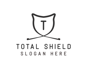 Professional Shield Feline logo design