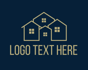 House - House Residence Property logo design