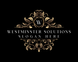 Elegant Ornamental Floral Logo