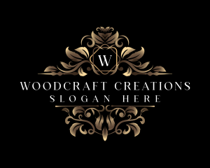 Elegant Ornamental Floral Logo