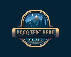 Traveler - Outdoor Mountain Trekking logo design