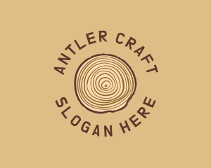 Nature Craft Wood logo design