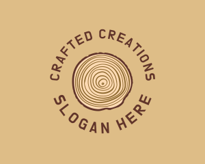 Nature Craft Wood logo design