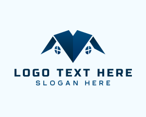 Structure - House Roofing Renovation logo design
