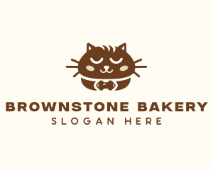 Brown Cat Bread logo design