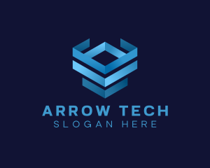 Box Forwarding Tech logo design