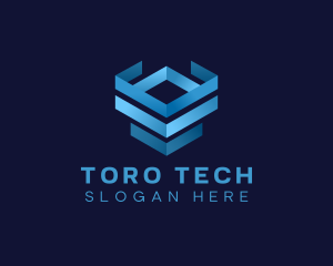 Box Forwarding Tech logo design