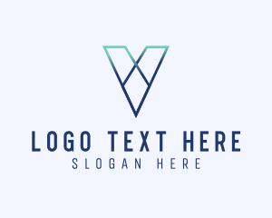 Business - Creative Studio Letter V logo design