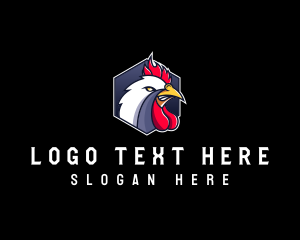 Chicken - Rooster Esports Clan logo design