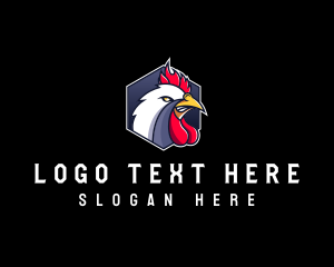 Hen - Rooster Esports Clan logo design