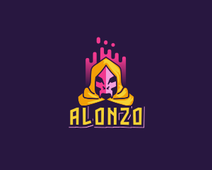 Skeleton Evil Wizard logo design