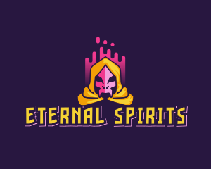 Skeleton Evil Wizard logo design