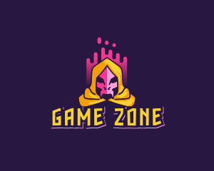 Skeleton Evil Wizard logo design