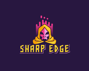 Skeleton Evil Wizard logo design