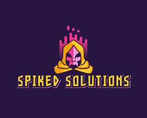 Skeleton Evil Wizard logo design