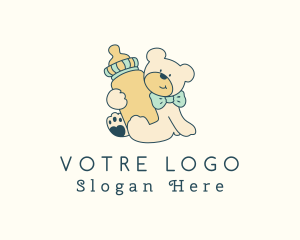 Baby Bottle Bear Logo