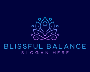 Yoga Lotus Spa logo design