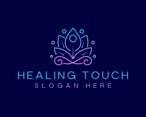 Yoga Lotus Spa logo design