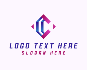 Letter C - Digital Programming Developer logo design