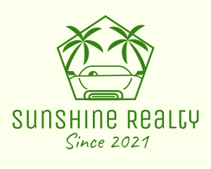 Florida - Palm Beach Car logo design