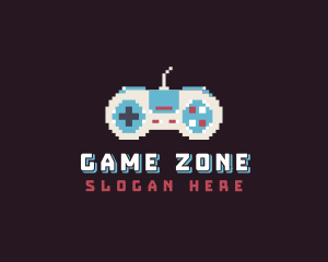 Electronics - Pixel Game Console logo design