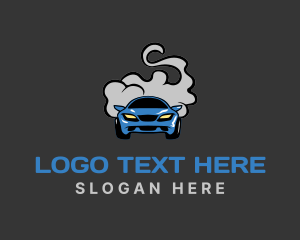 Road Trip - Sedan Car Dealer logo design