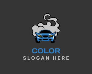 Carshop - Sedan Car Dealer logo design