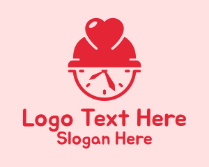 Dating Forum - Love Alarm Bell logo design