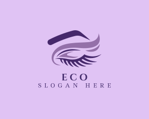 Elegant Eyelash Beauty Logo