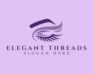 Elegant Eyelash Beauty logo design