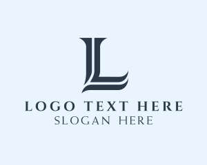 Elegant Serif Business logo design