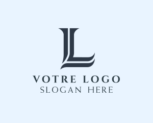 Letter L - Elegant Serif Business logo design