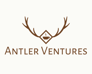 Forest Antler Cafe logo design