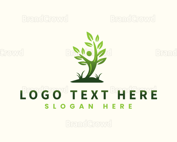 Human & Nature Leaf Logo