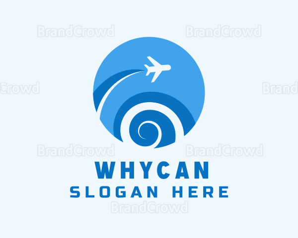 Air Travel Plane Logo