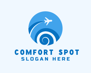 Air Travel Plane logo design